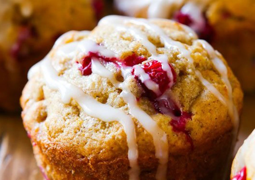 Cranberry-Orange Sour Cream Muffins Recipe from Smith&amp;#39;s » Smith Dairy