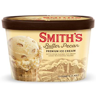 Smiths Butter Pecan Ice Cream