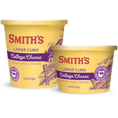Large Curd Cottage Cheese Smith Dairy