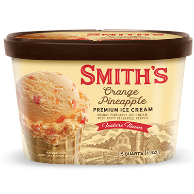 Smiths Orange Pineapple Ice Cream