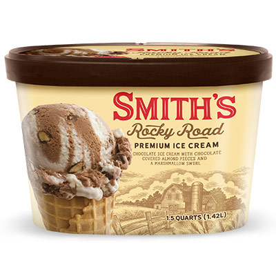 Rocky Road Ice Cream Smith Dairy
