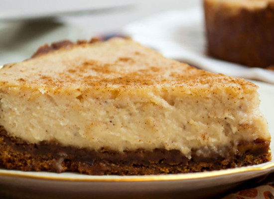 Ginger snap Eggnog Cheese cake Recipe Smiths Foods