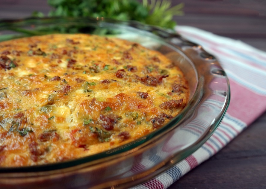 Cheesy Chorizo Brunch Pie Recipe From Smith's » Smith Dairy