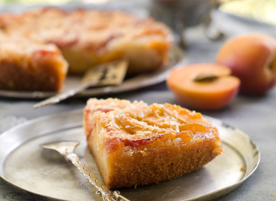 Peach Cobbler Cream Cheese Pound Cake