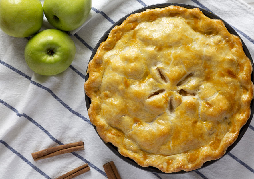 Glazed Apple Cream Pie Recipe from Smith's » Smith Dairy