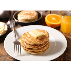Orange Juice & Zesty Pancakes